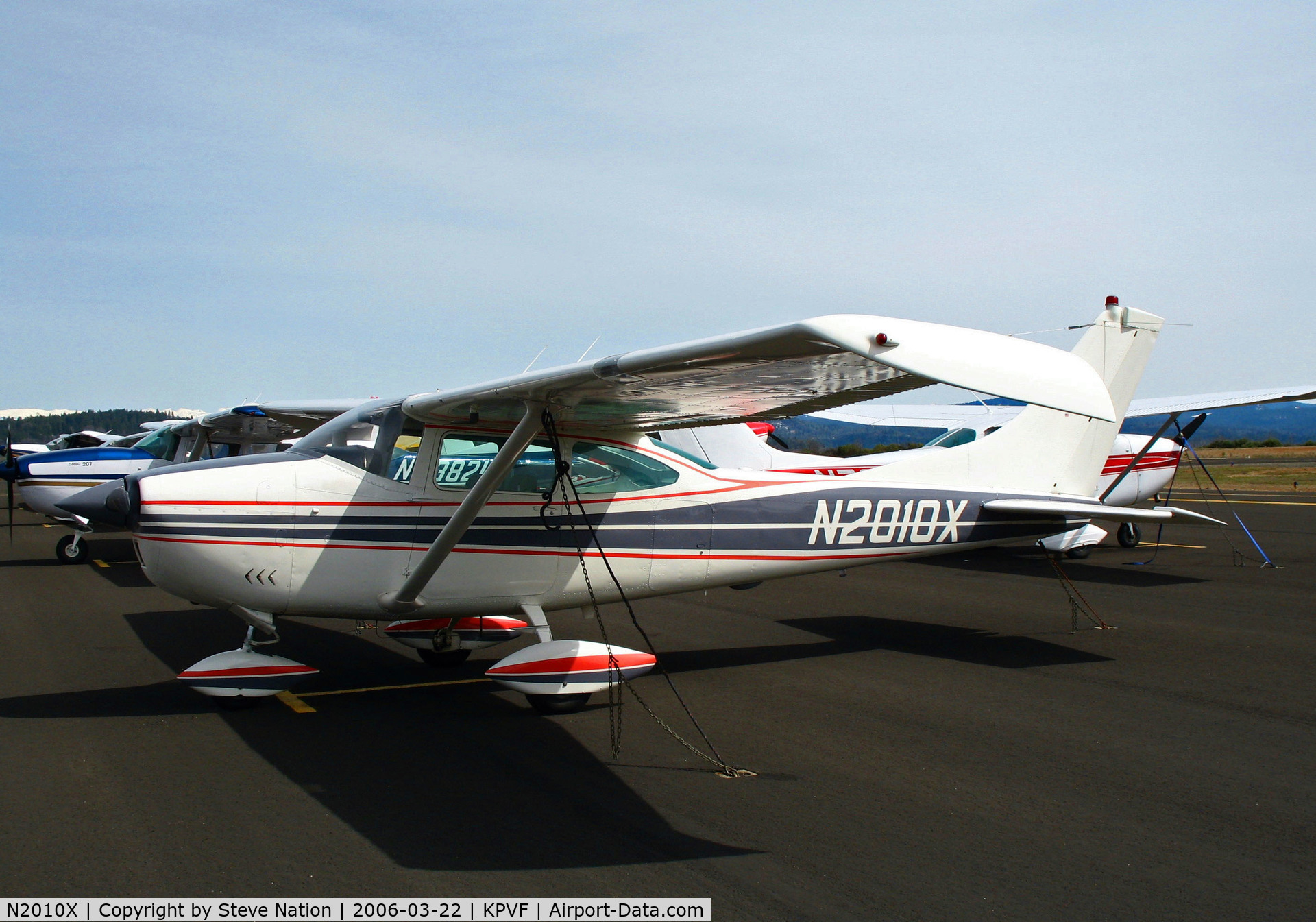 N2010X, 1965 Cessna 182H Skylane C/N 18256110, Locally-based 1965 Cessna 182H @ Placerville, CA