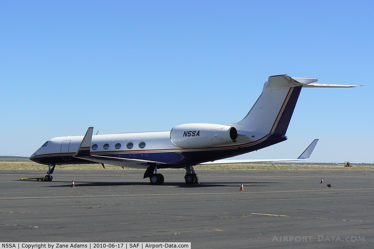 N5SA, 1997 Gulfstream Aerospace G-V C/N 527, At Santa Fe Municipal Airport - Santa Fe, NM