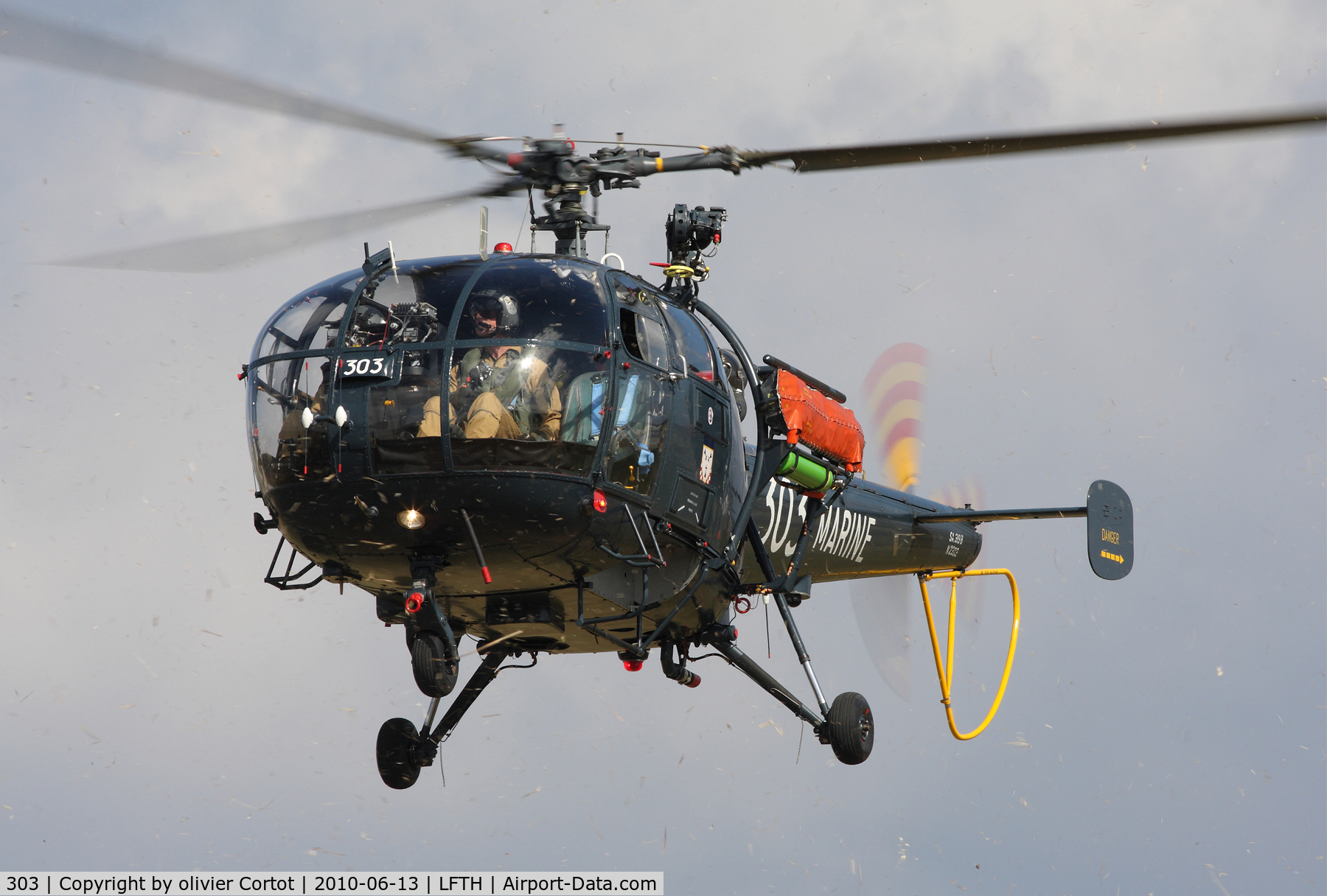 303, Sud Aviation SA-319B Alouette III C/N 2303, Hyeres Airshow 2010