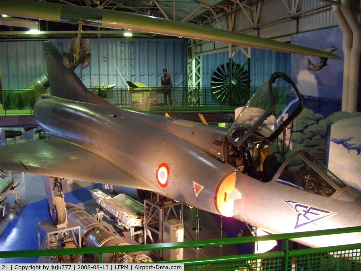 21, Dassault Mirage IIIC C/N 21, on display at SNECMA muséeum at Villaroche