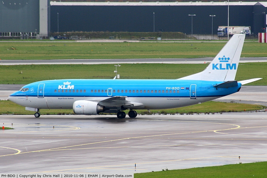 PH-BDO, 1988 Boeing 737-306 C/N 24262, KLM Royal Dutch Airlines