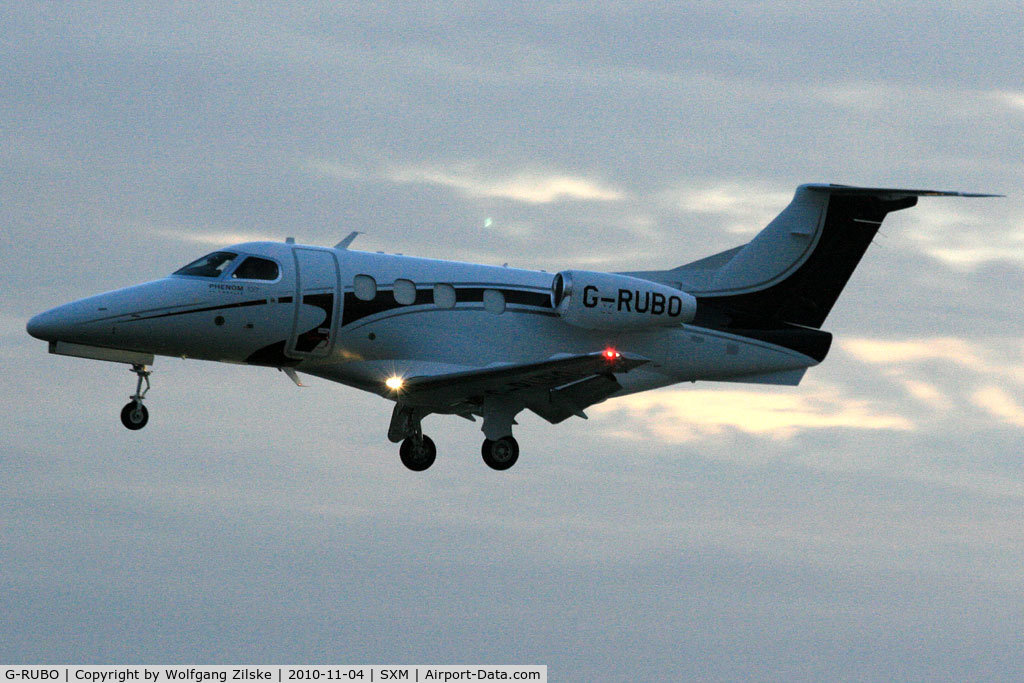 G-RUBO, 2010 Embraer EMB-500 Phenom 100 C/N 50000185, Deliveryflight