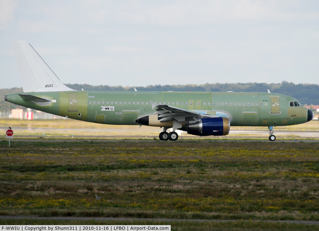 F-WWIU, 2010 Airbus A320-214 C/N 4502, C/n 4502 - for Gulf Air