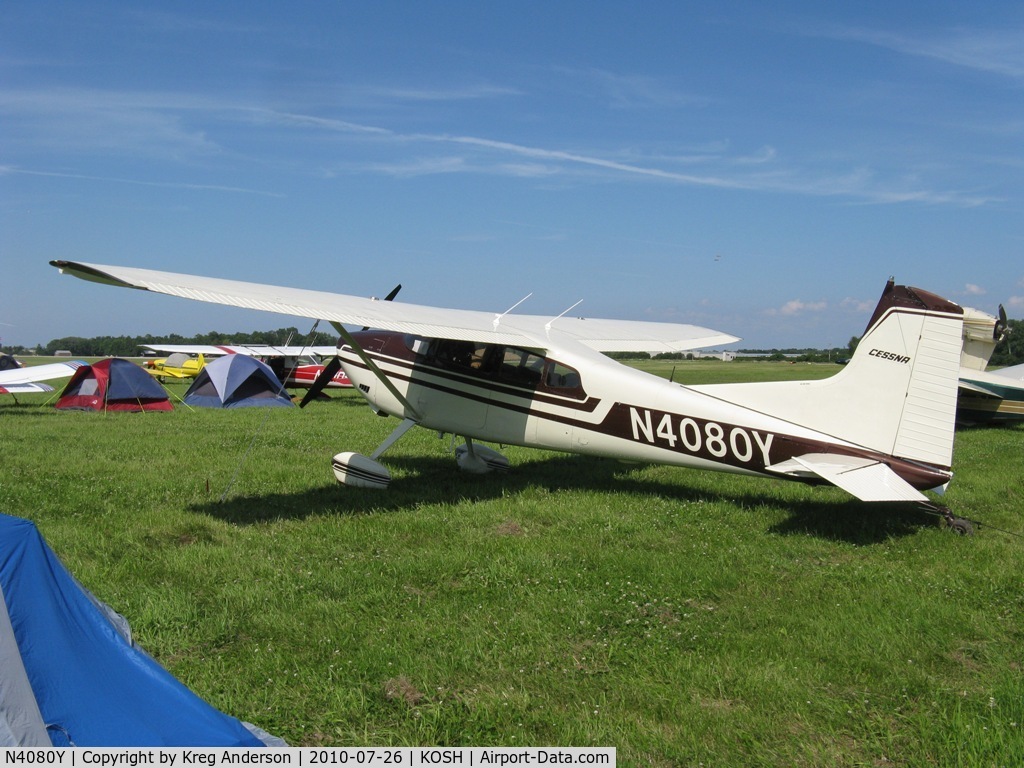 N4080Y, 1961 Cessna 185A Skywagon C/N 1850280, EAA AirVenture 2010