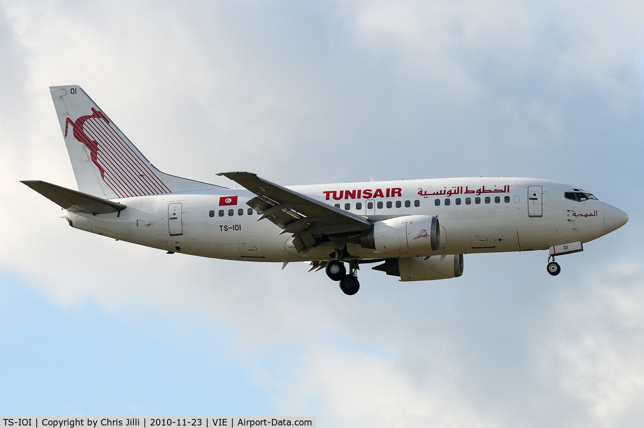 TS-IOI, 1994 Boeing 737-5H3 C/N 27257, Tunisair
