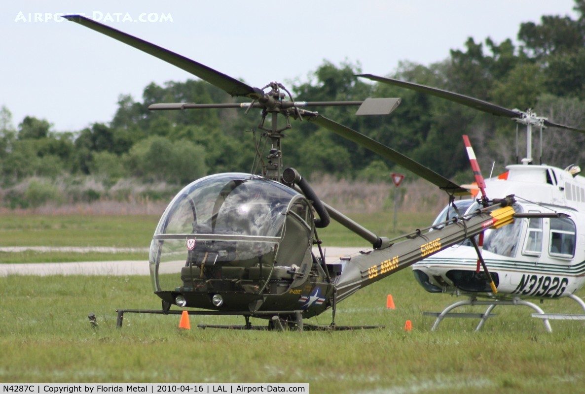 N4287C, 1951 Hiller UH-12A C/N 269, Hiller UH-12A