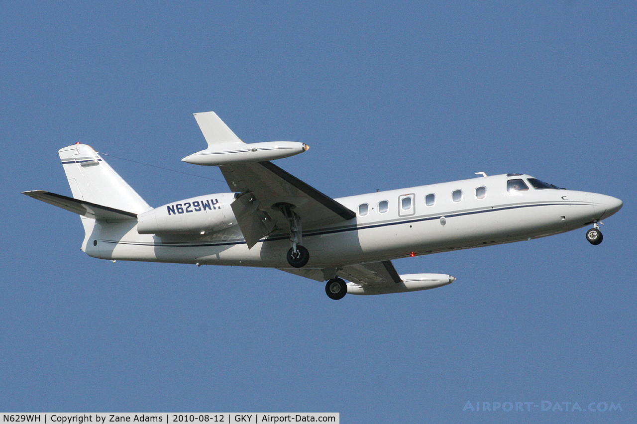 N629WH, 1984 Israel Aircraft Industries IAI-1124A Westwind II C/N 409, Arriving at Arlington Municipal Airport - Arlington, TX