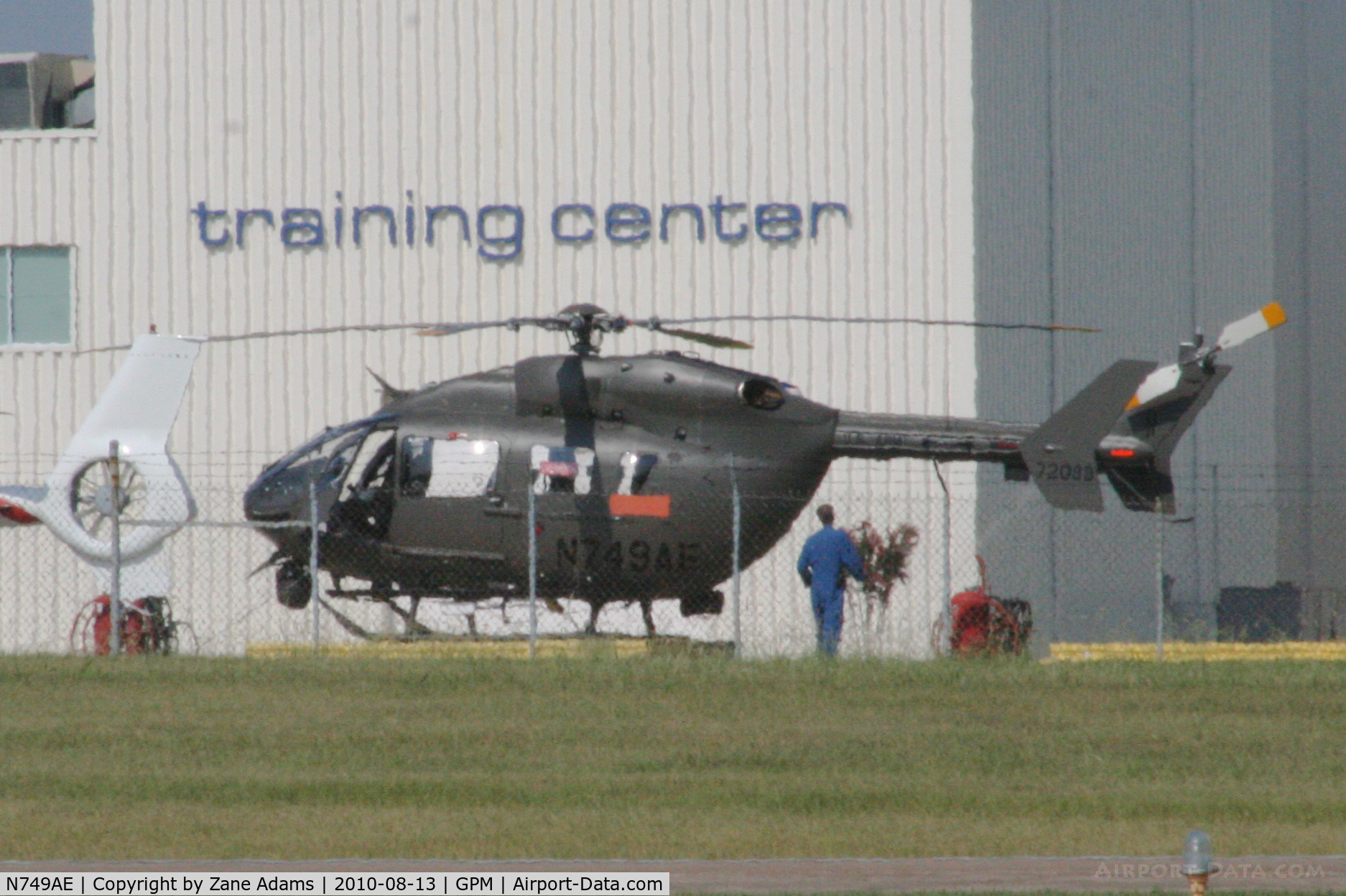 N749AE, Eurocopter-Kawasaki EC-145 (BK-117C-2) C/N 9309, UH-72 Lakota? At Grand Prairie Municipal Airport - TX