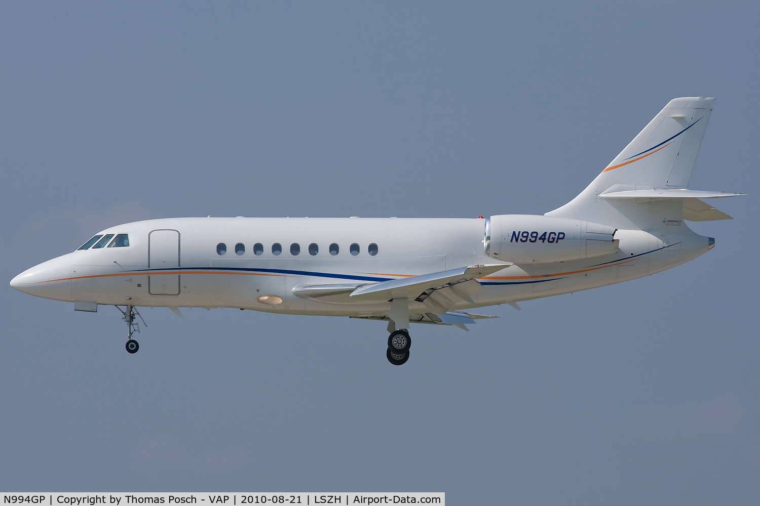 N994GP, 2007 Dassault Falcon 2000EX C/N 105, Elite Air