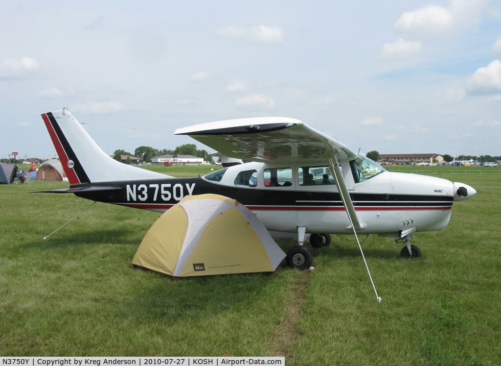N3750Y, 1963 Cessna 210D Centurion C/N 21058250, EAA AirVenture 2010