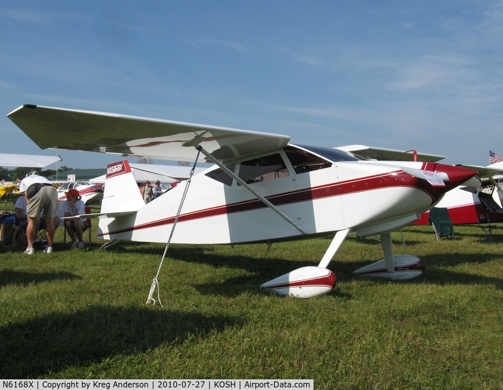 N6168X, 1993 Wittman W-10 Tailwind C/N JC-4, EAA AirVenture 2010