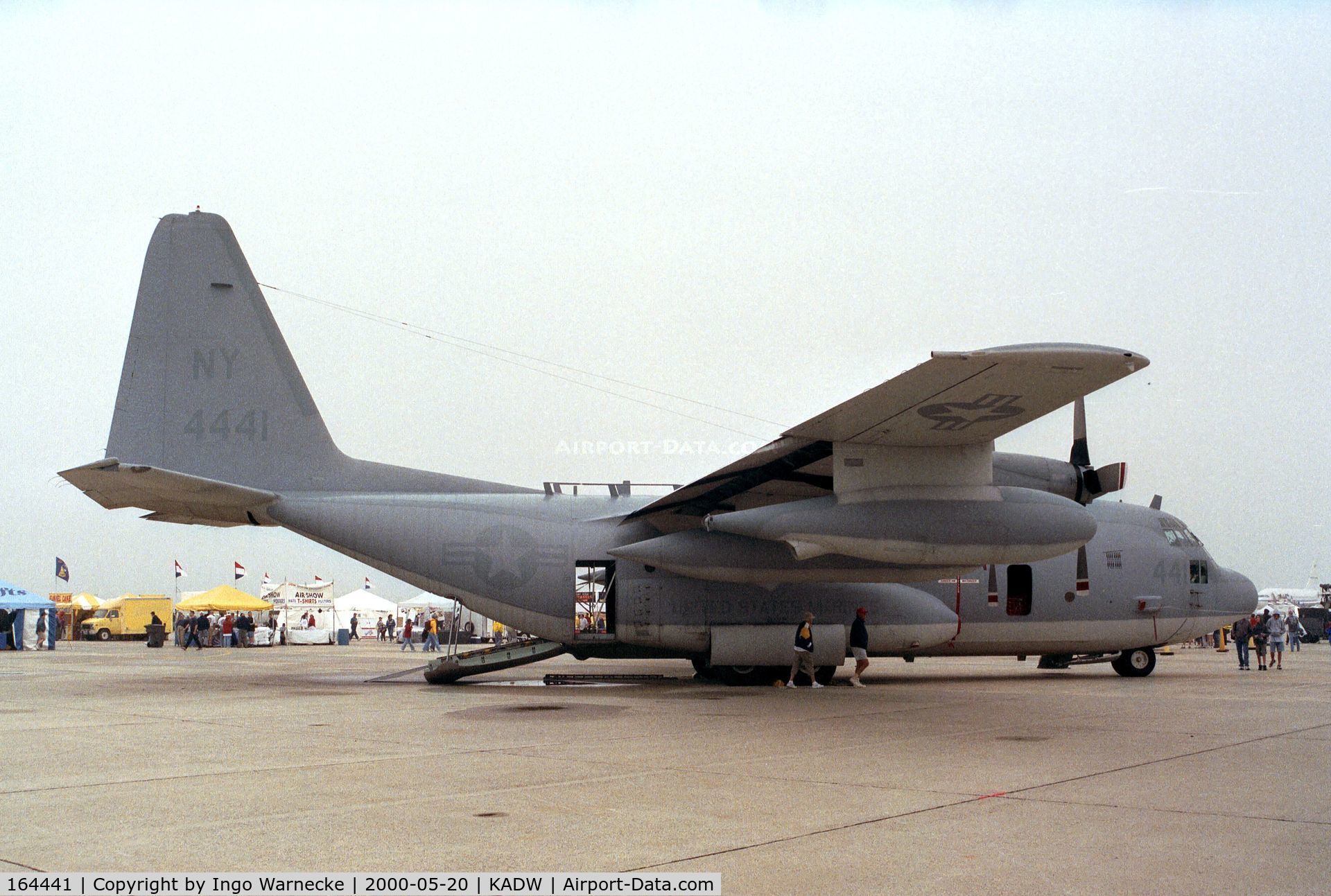 164441, Lockheed KC-130T Hercules C/N 382-5219, Lockheed KC-130T Hercules of the US Navy at Andrews AFB during Armed Forces Day