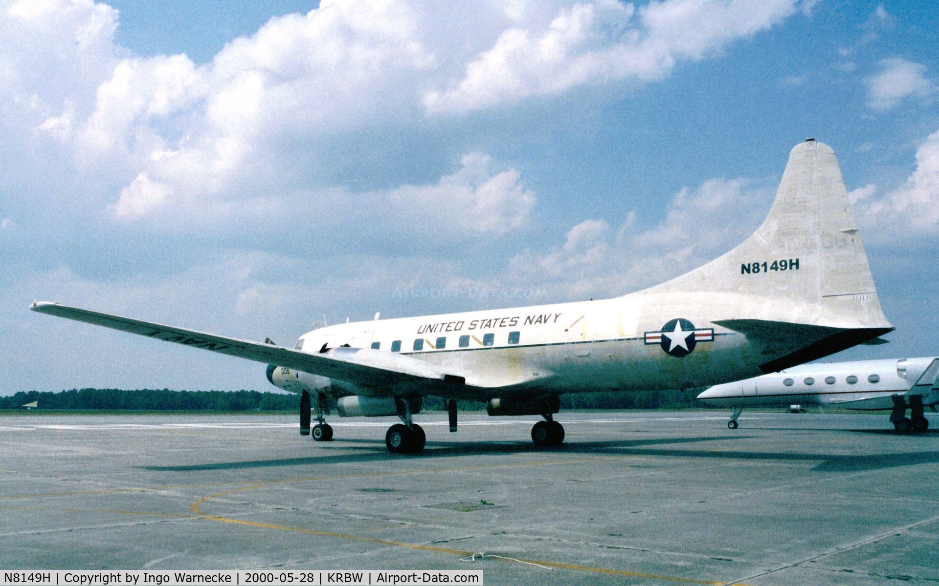 N8149H, Convair C-131F (R4Y-1) Samaritan C/N 291, Convair C-131F (ex US Navy) at Walterboro Airpark SC