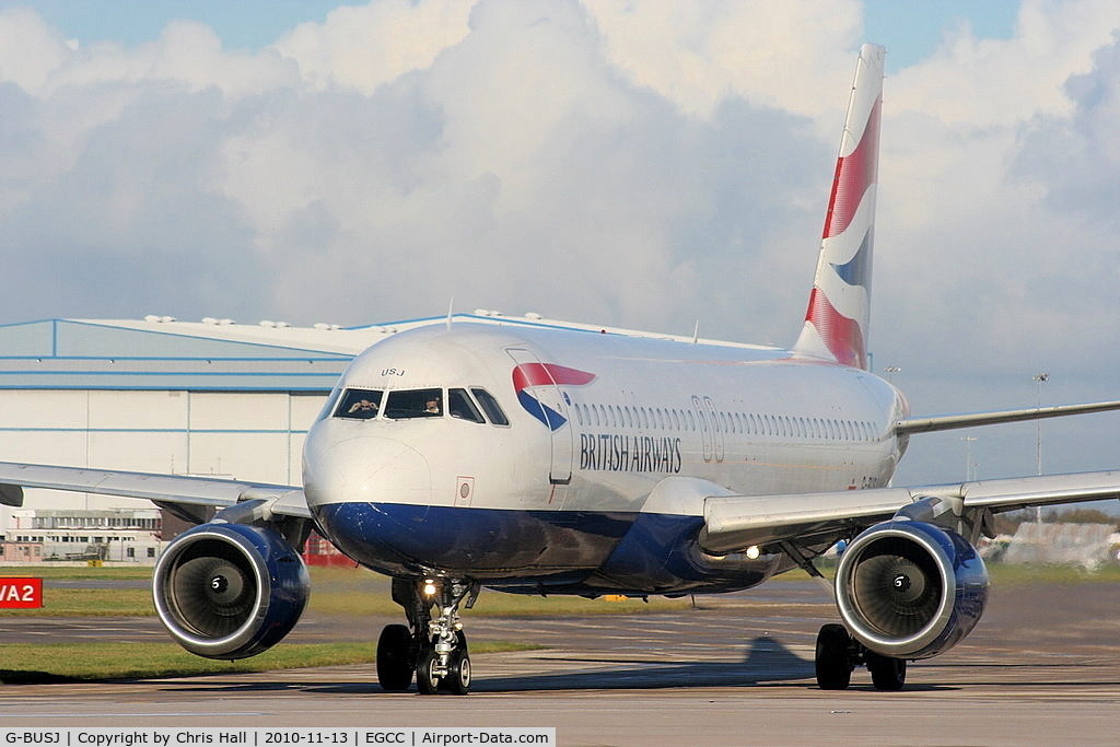 G-BUSJ, 1990 Airbus A320-211 C/N 109, British Airways