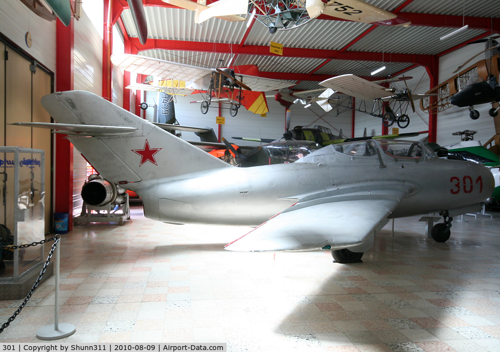 301, Mikoyan-Gurevich MiG-15UTI C/N 1A3501, Preserved @ Hermeskeil Museum...