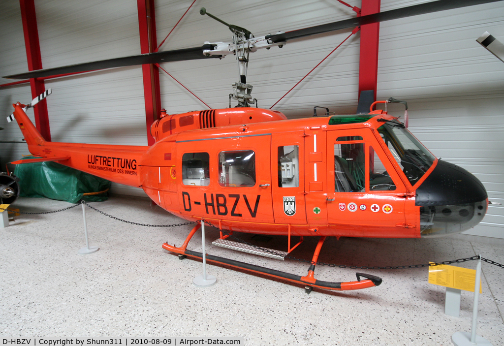 D-HBZV, Bell (Dornier) UH-1D Iroquois (205) C/N 8351, Preserved @ Hermeskeil Museum