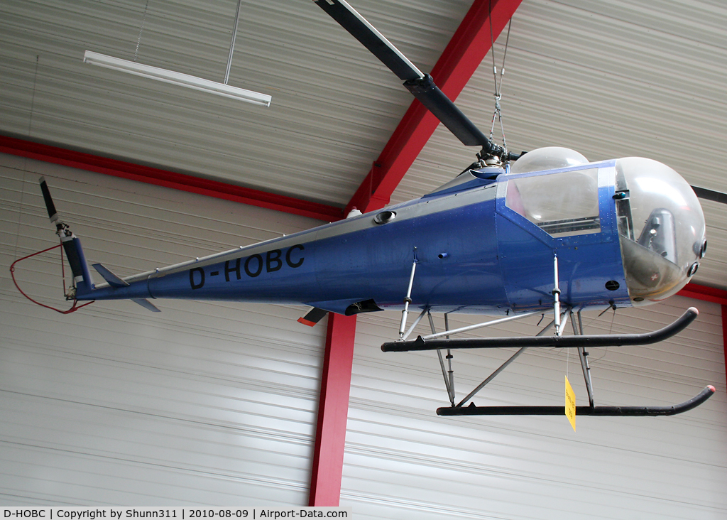 D-HOBC, 1961 Brantly B-2 C/N 93, Preserved @ Hermeskeil Museum...