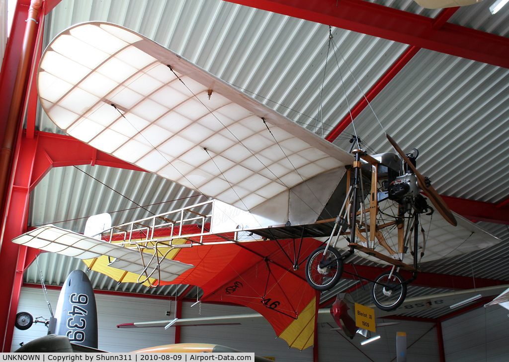 UNKNOWN, Bleriot XI bis Monoplane replica C/N unknown, Bleriot XI replica @ Hermeskeil Museum...