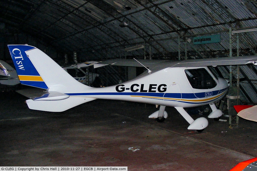 G-CLEG, 2007 Flight Design CTSW C/N 8269, privately owned CTSW based at Barton