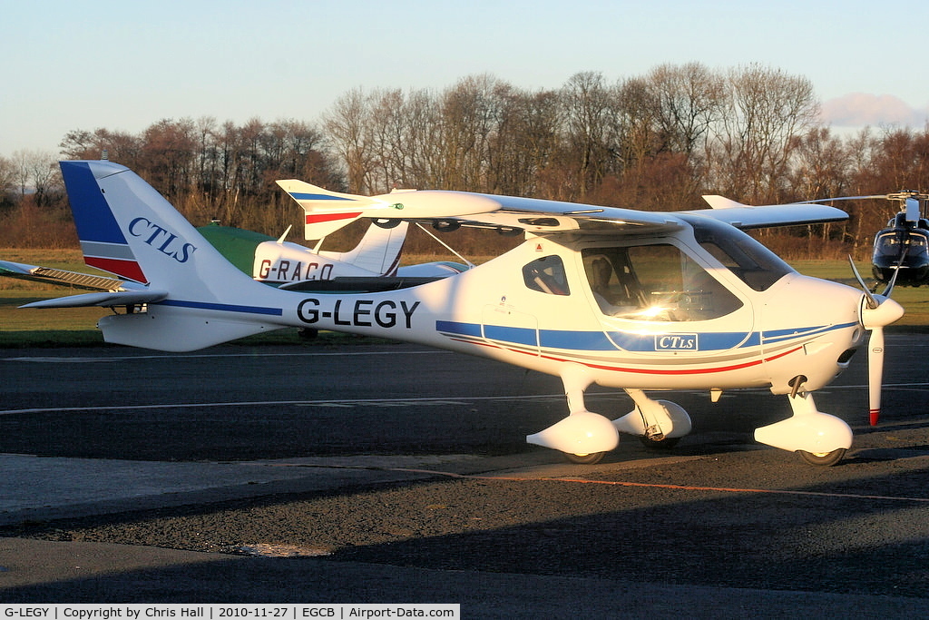 G-LEGY, 2008 Flight Design CTLS C/N F-08-09-13, privately owned CTLS based at Barton