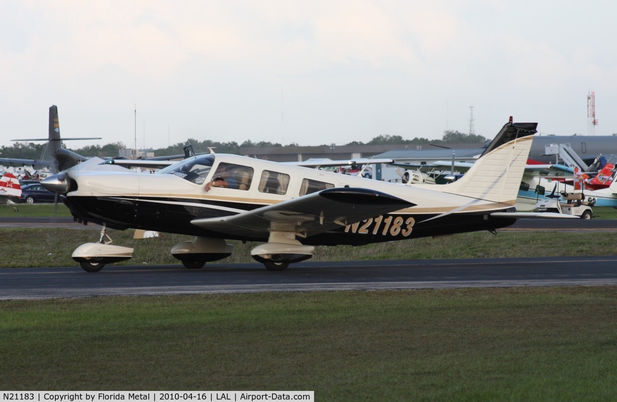 N21183, 1978 Piper PA-32-300 Cherokee Six Cherokee Six C/N 32-7840184, PA-32-300