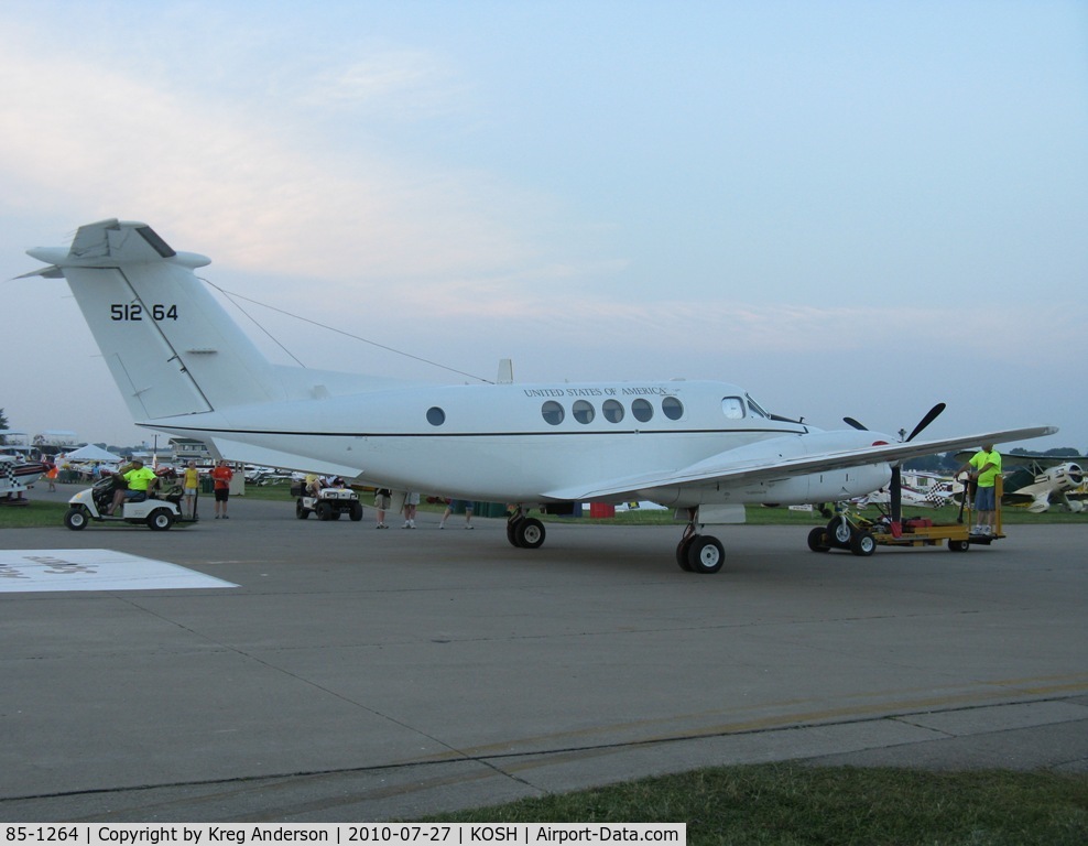 85-1264, Beech C-12F Huron C/N BP-055, EAA AirVenture 2010