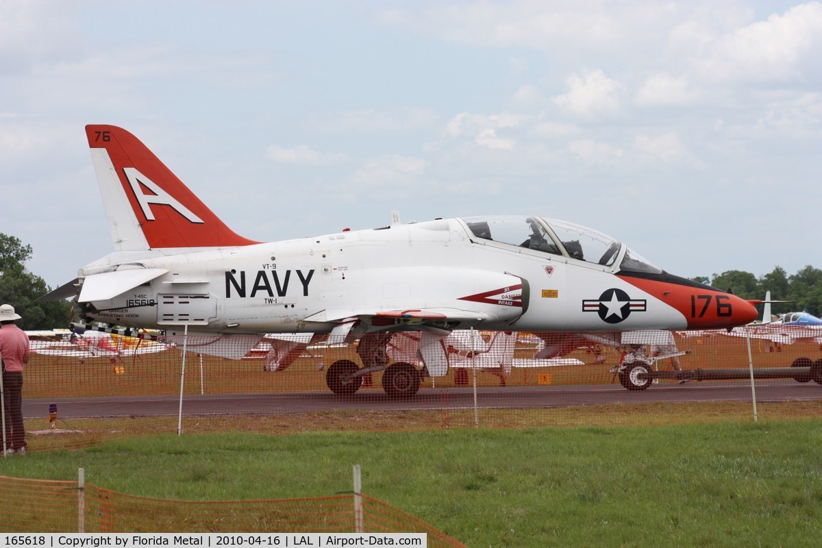 165618, Boeing T-45C Goshawk C/N C076, T-45C