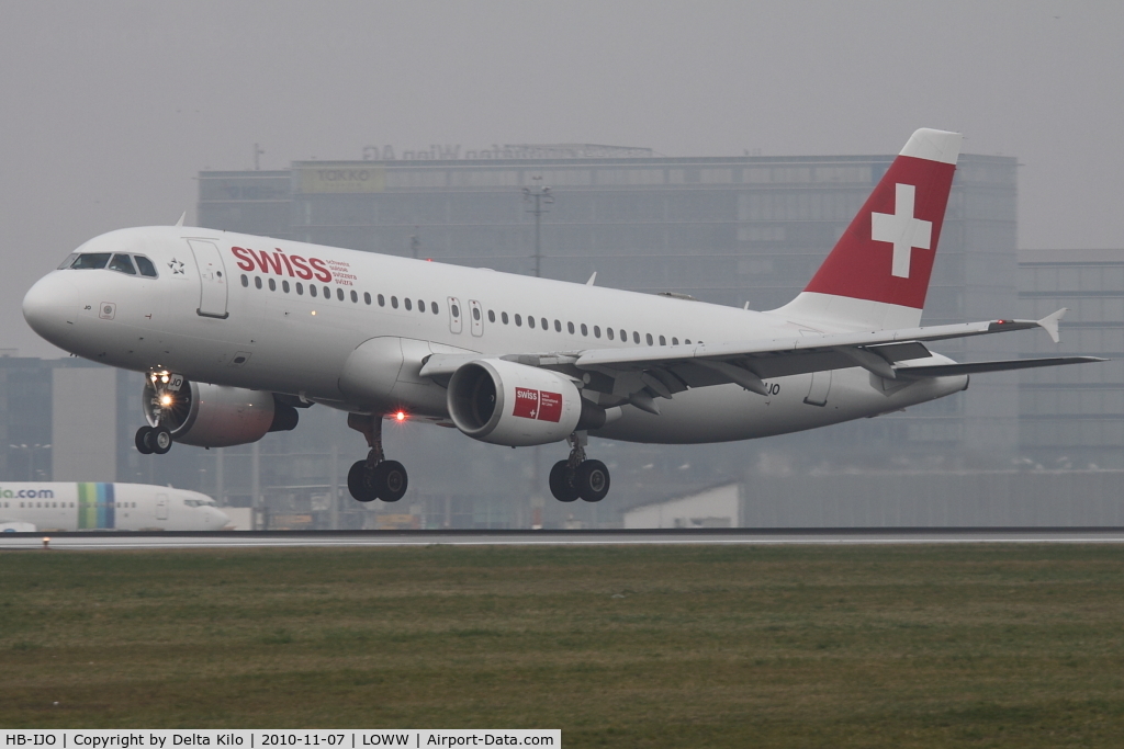 HB-IJO, 1997 Airbus A320-214 C/N 673, SWR [LX] Swiss International Airlines