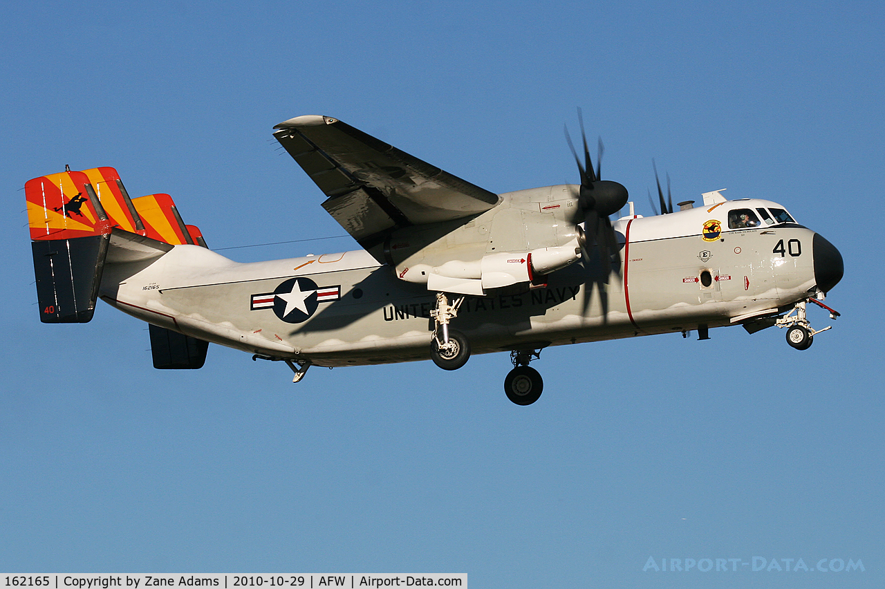 162165, Grumman C-2A Greyhound C/N 45, At the 2010 Alliance Airshow - Fort Worth, TX