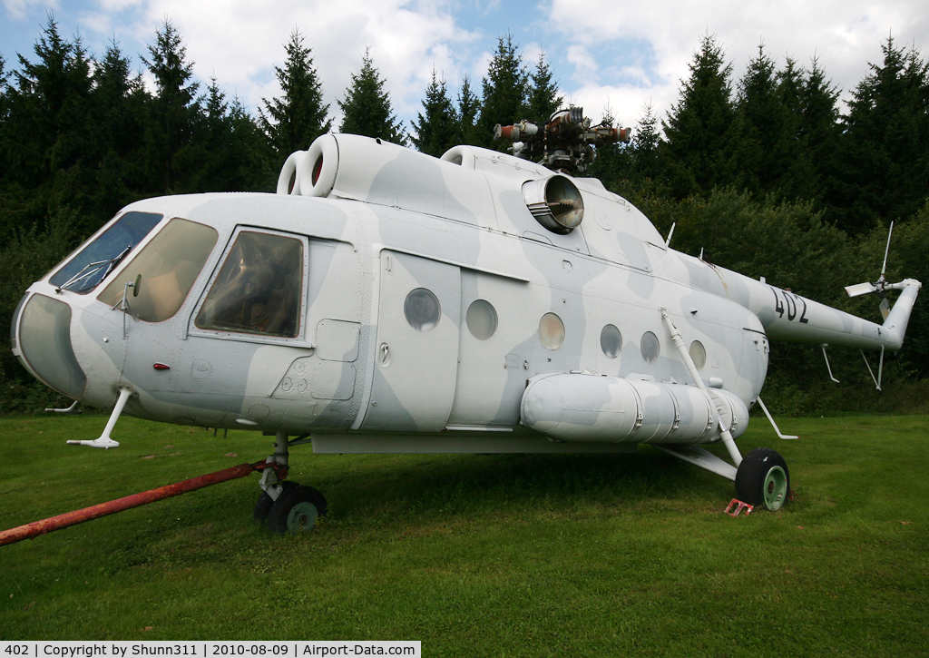 402, Mil Mi-8IV Hip G C/N 340002, Preserved @ Hermeskeil Museum...
