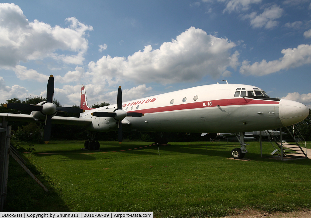 DDR-STH, Ilyushin Il-18V C/N 184007305, Preserved @ Hermeskeil Museum...
