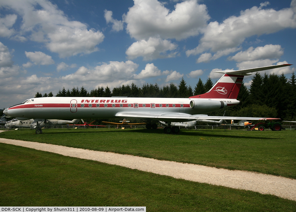DDR-SCK, 1971 Tupolev TU-134AK C/N 1351304, Preserved @ Hermeskeil Museum...