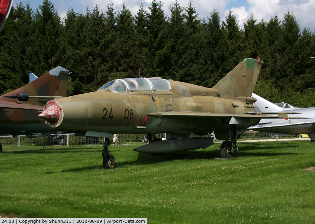24 08, Mikoyan-Gurevich MiG-21US C/N 02685139, Preserved @ Hermeskeil Museum