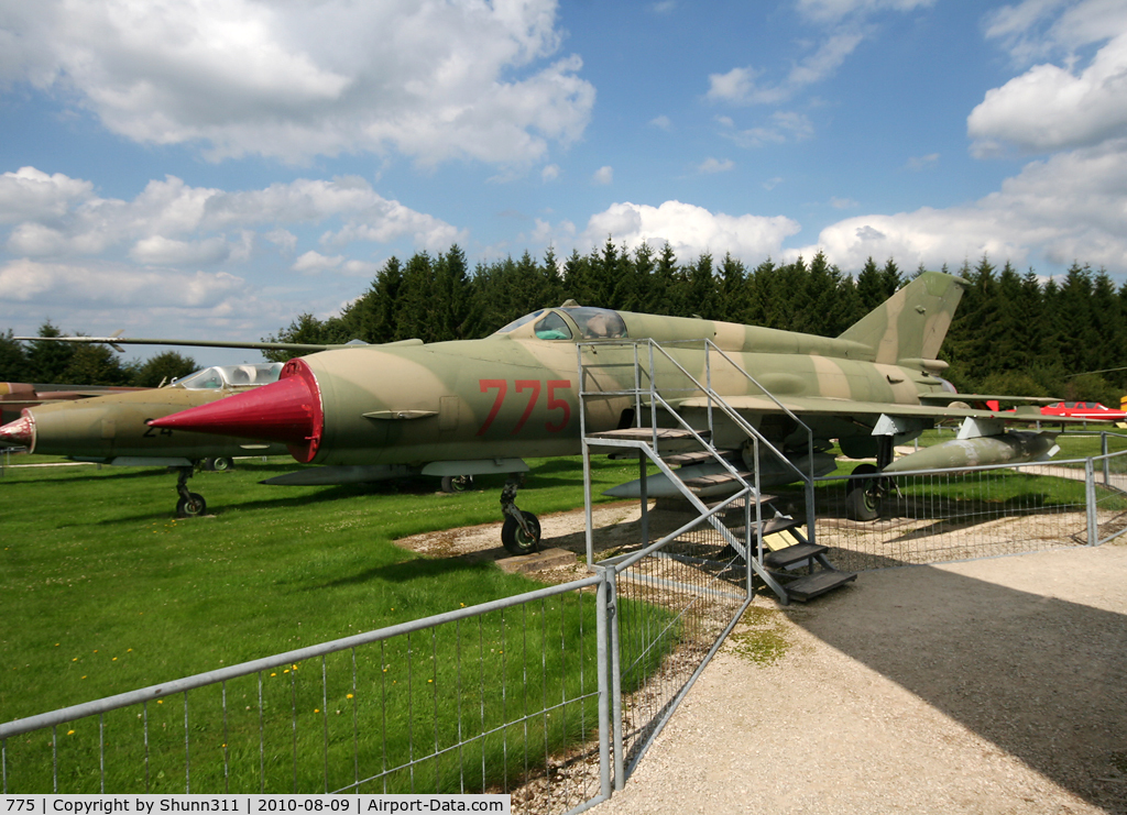 775, Mikoyan-Gurevich MiG-21MF C/N 96002003, Preserved @ Hermeskeil Museum