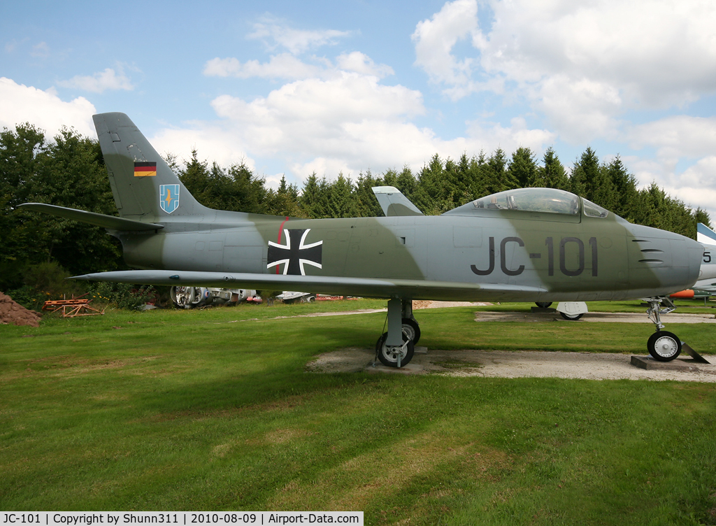 JC-101, Canadair CL-13B Sabre 6 C/N S6-1696, Preserved @ Hermeskeil Museum