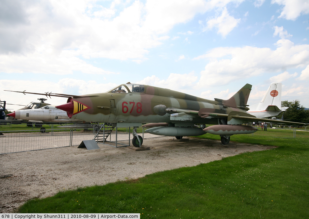 678, Sukhoi Su-22M-4 C/N 26103, Preserved @ Hermeskeil Museum