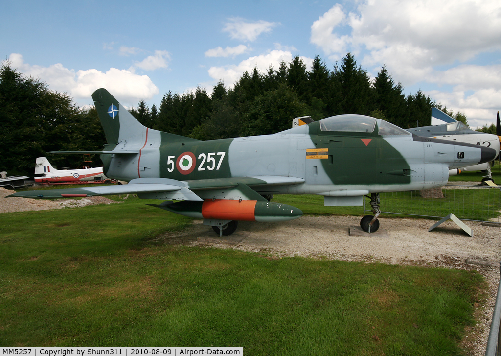 MM5257, Fiat G-91R/3 C/N 438, Preserved @ Hermeskeil Museum... Ex. German Air Force as 31+70