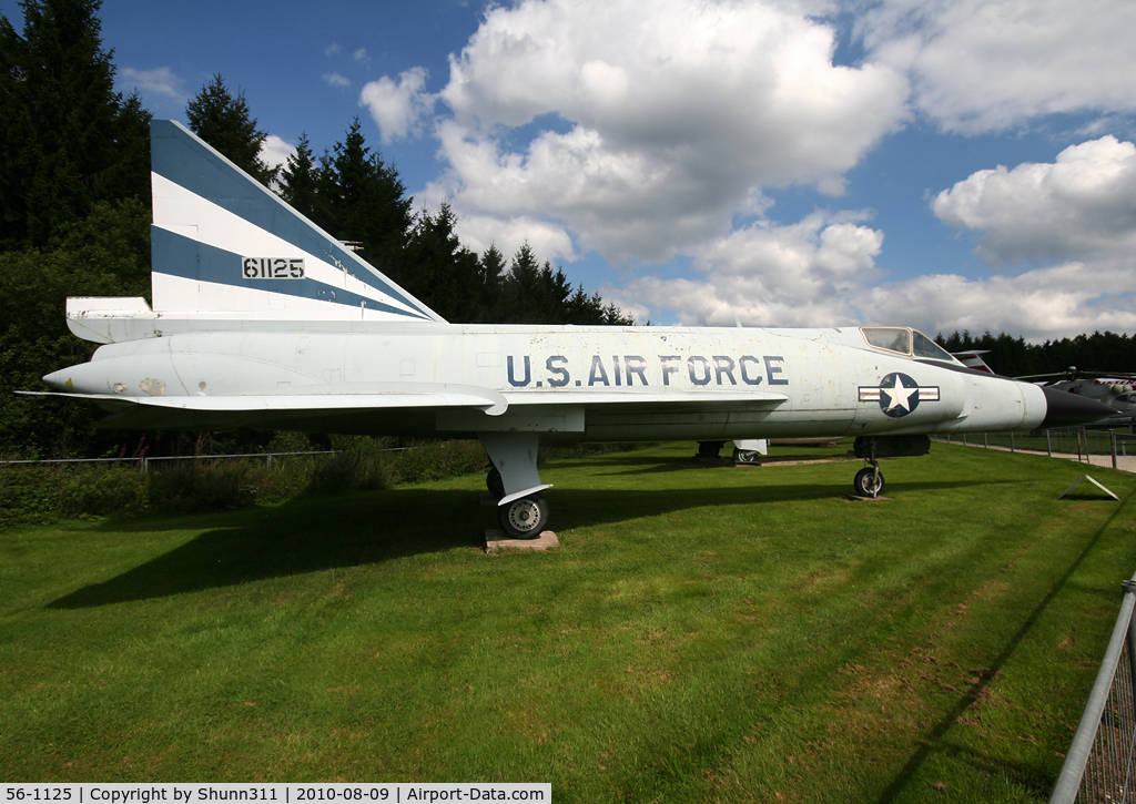 56-1125, 1956 Convair F-102A Delta Dagger C/N 8-10-342, Preserved @ Hermeskeil Museum...