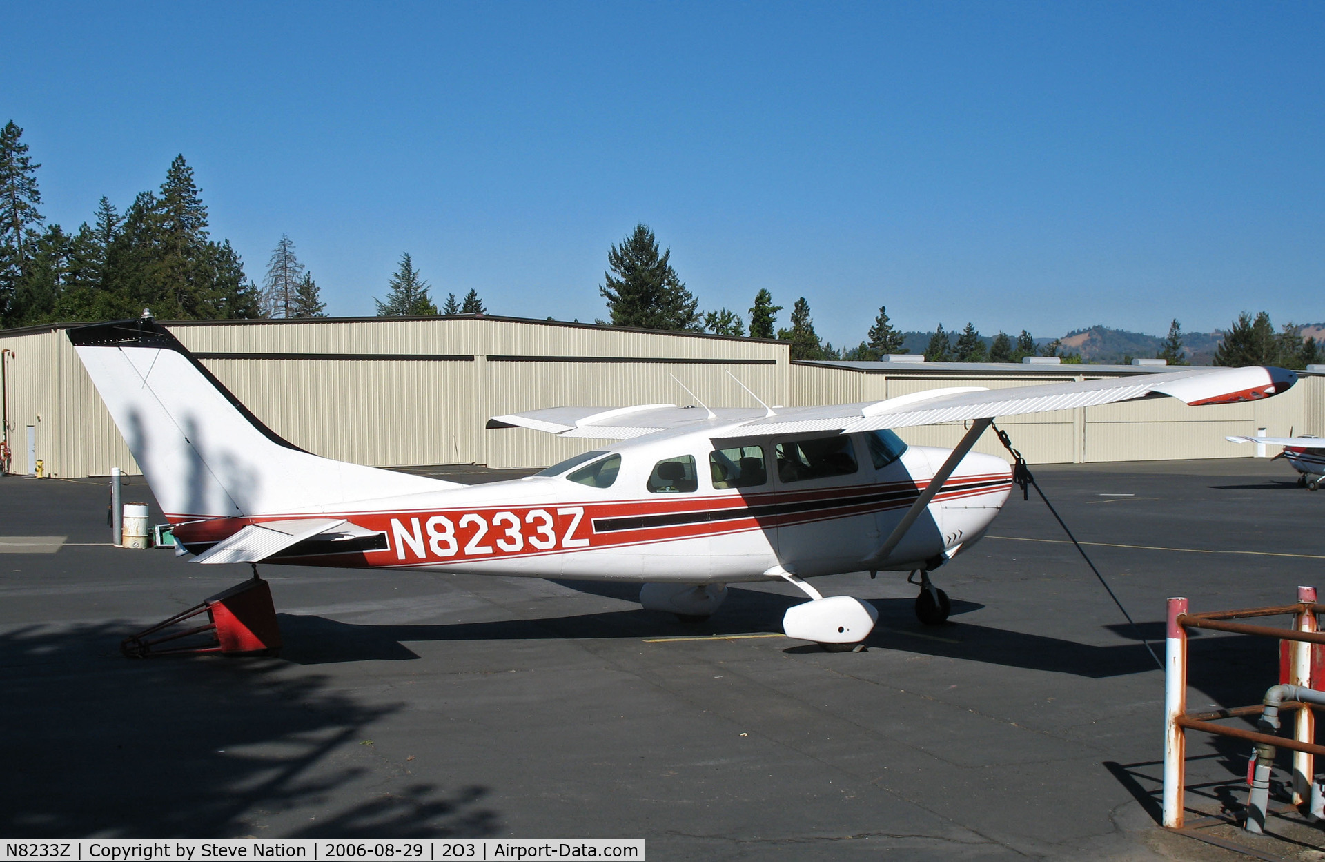 N8233Z, 1963 Cessna 210-5(205) C/N 205-0233, Cessna 210-5(205) @ Parrett Field, Angwin, CA