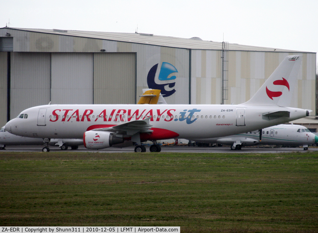 ZA-EDR, 1990 Airbus A320-211 C/N 112, C/n 112 - Stored at MPL with his new operator... Ex. TS-INK