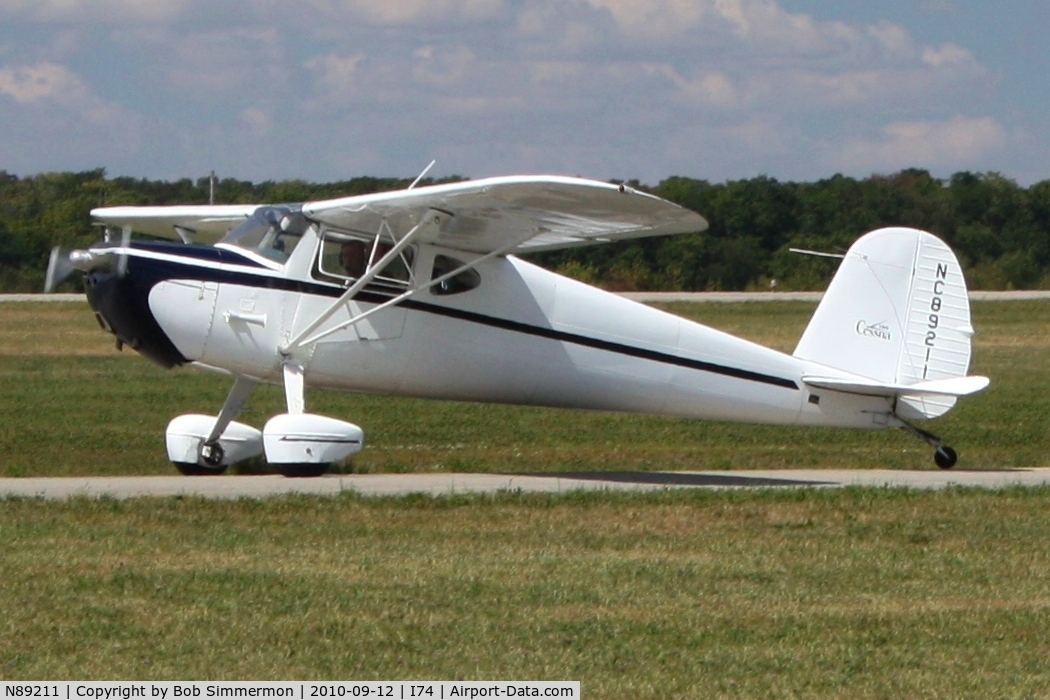 N89211, 1946 Cessna 140 C/N 8231, Mid-East Regional Fly-in (MERFI) - Urbana, Ohio