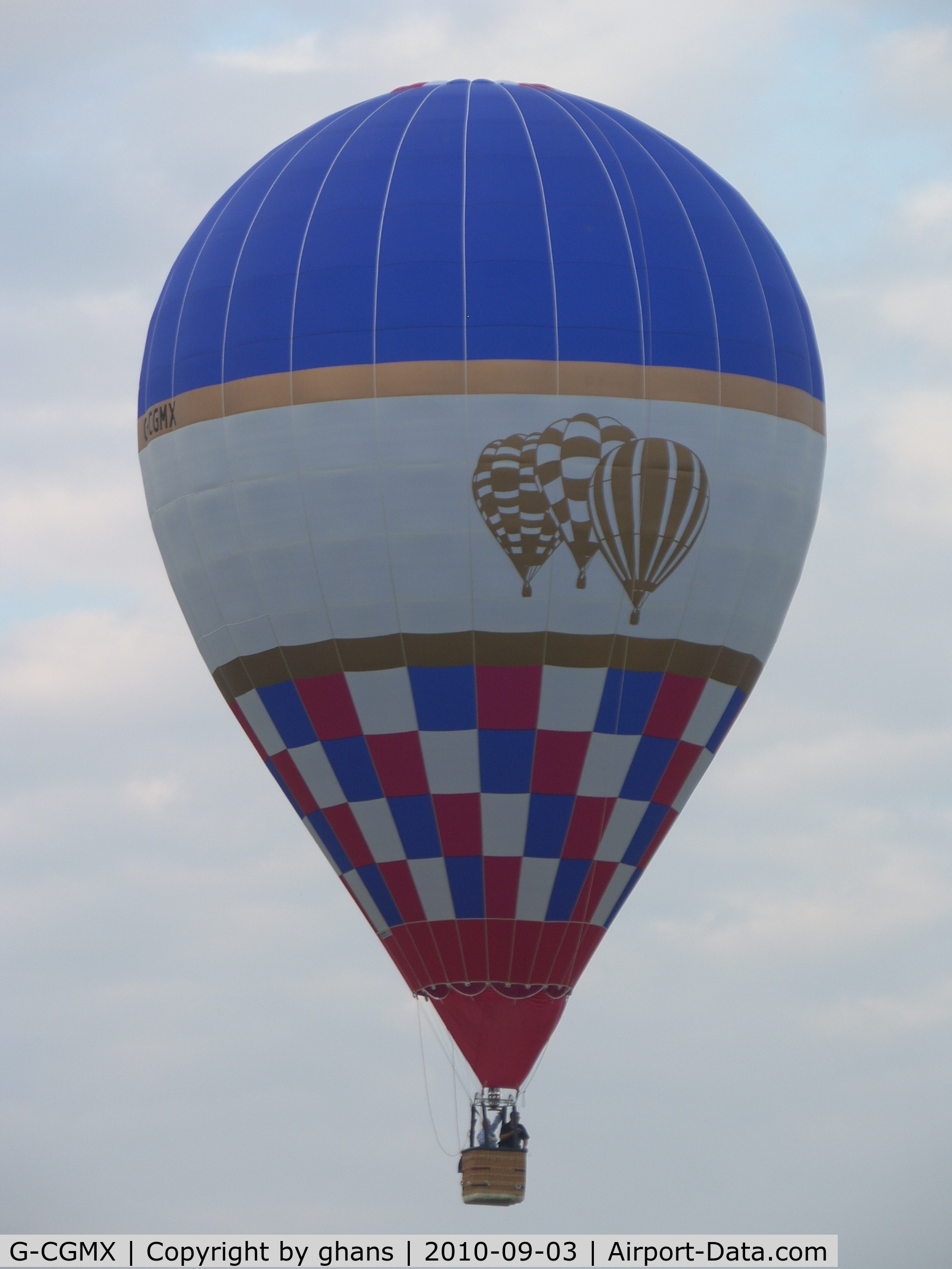 G-CGMX, Cameron Balloons TR-70 C/N 11404, WIM 2010