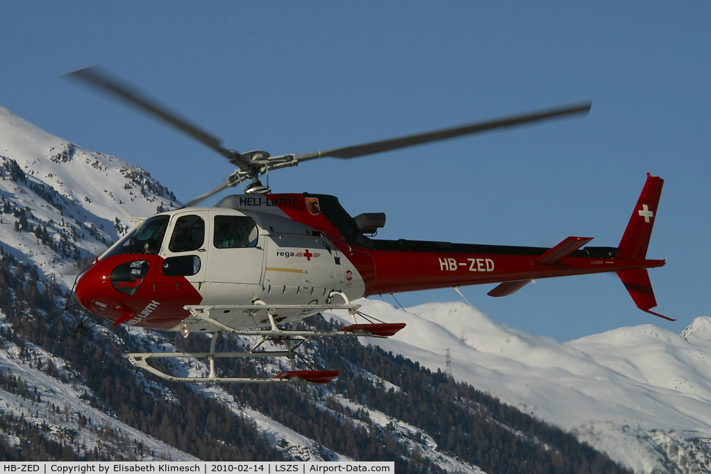 HB-ZED, 2002 Eurocopter AS-350B-3 Ecureuil Ecureuil C/N 3548, 