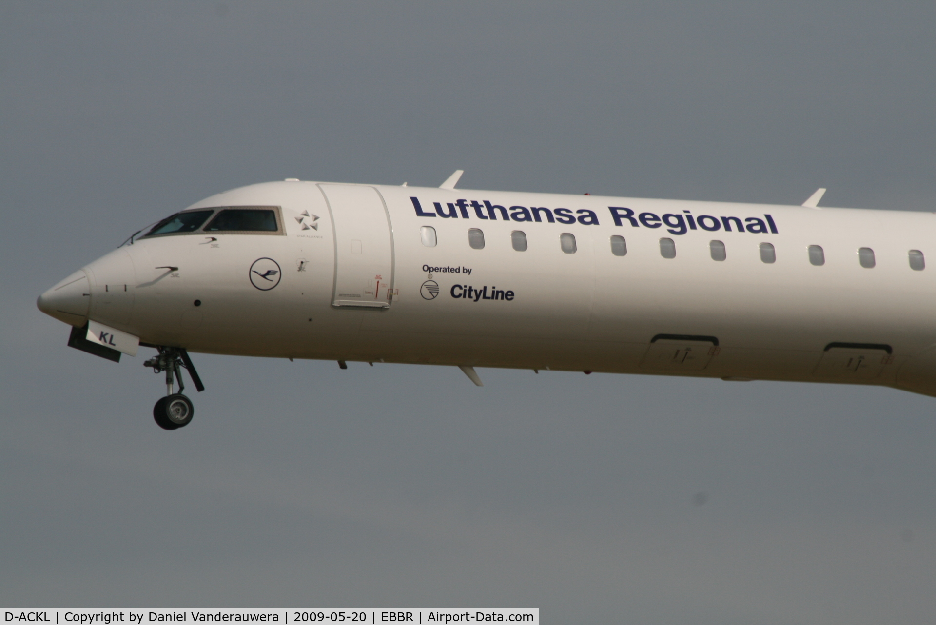 D-ACKL, 2006 Bombardier CRJ-900LR (CL-600-2D24) C/N 15095, Arrival of flight LH4602 to RWY 25L