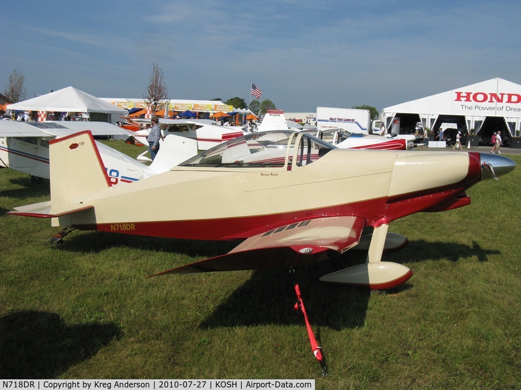 N718DR, 2007 Thorp T-18 Tiger C/N 3039, EAA AirVenture 2010