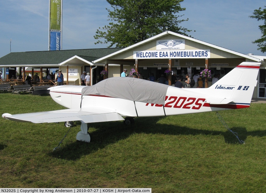 N3202S, 1996 Stoddard-Hamilton Glasair II-S RG C/N 1111S, EAA AirVenture 2010