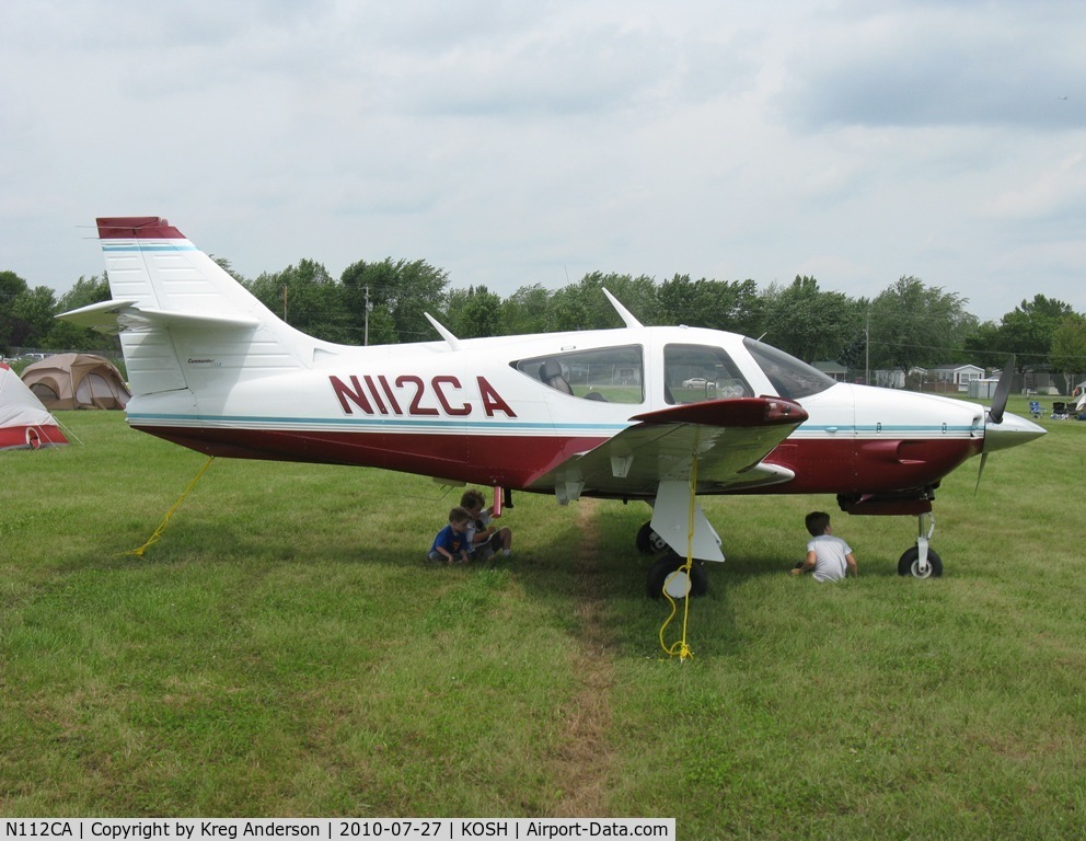 N112CA, 1972 Aero Commander 112 C/N 23, EAA AirVenture 2010