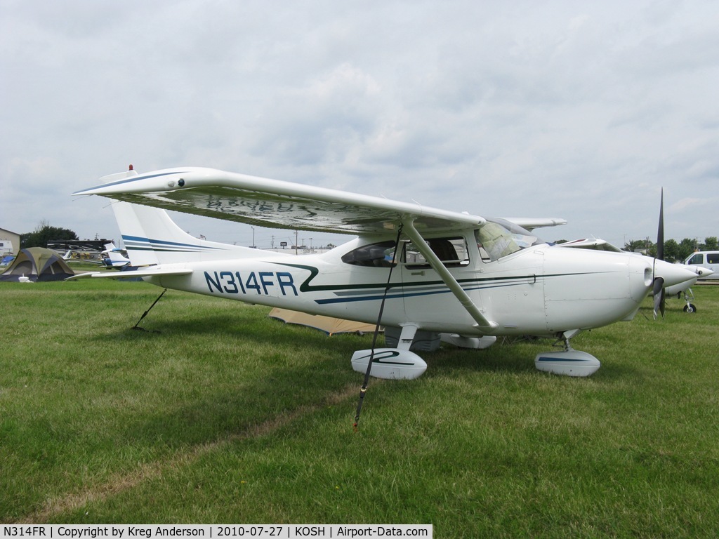 N314FR, 1998 Cessna 182S Skylane C/N 18280260, EAA AirVenture 2010