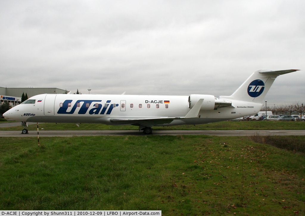 D-ACJE, 1996 Canadair CRJ-100LR (CL-600-2B19) C/N 7165, For his new owner...