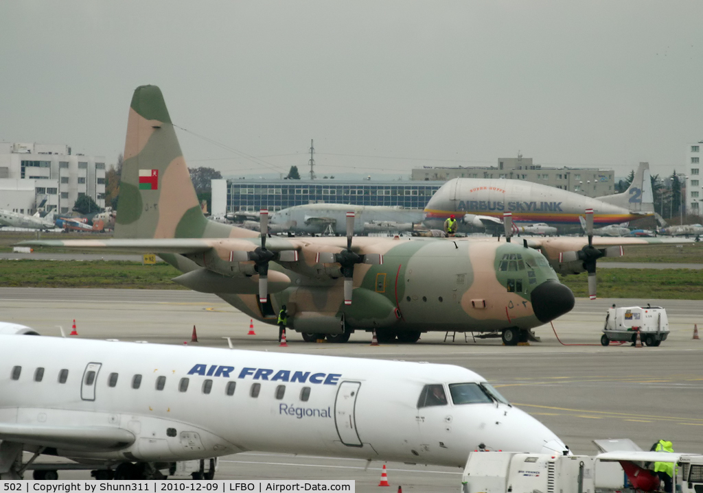 502, 1981 Lockheed C-130H Hercules C/N 4916, Parked at the new cargo area...